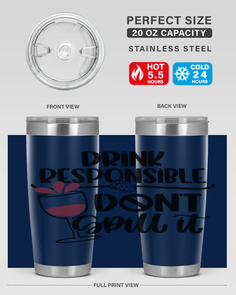 drink responsible dont 57#- wine- Tumbler