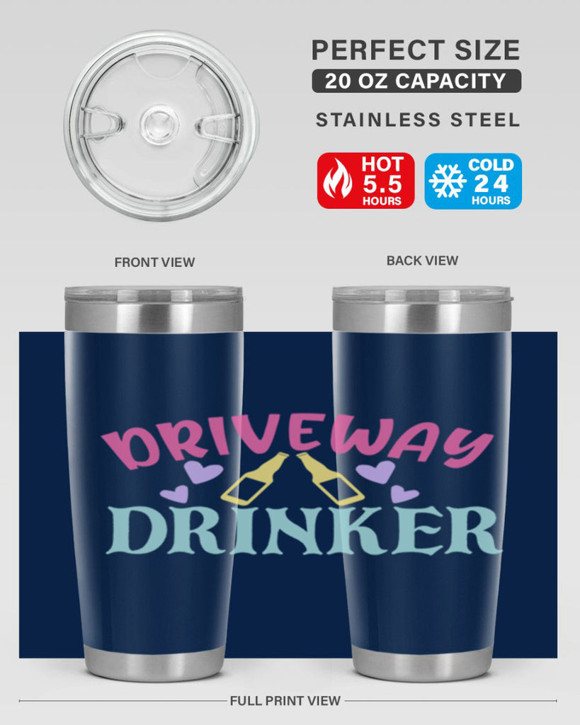 driveway drinker 127#- beer- Tumbler