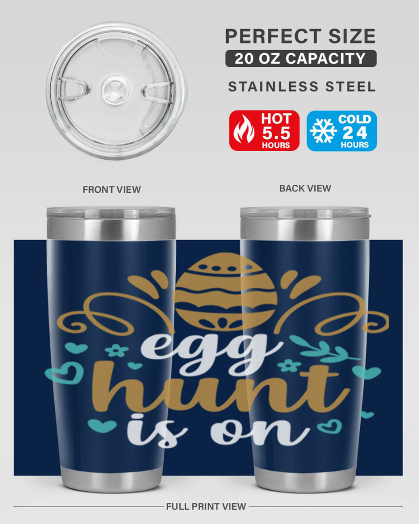 egg hunt is on 96#- easter- Tumbler