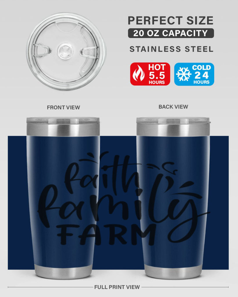 faith family farm 44#- family- Tumbler