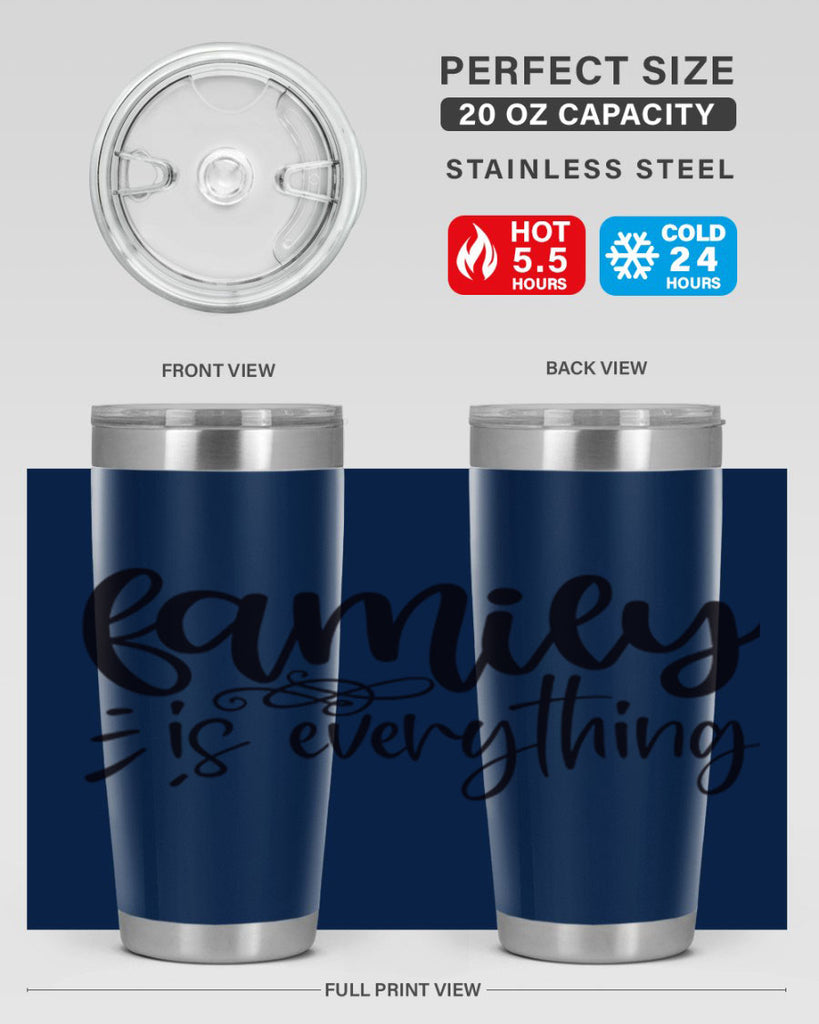 family is everything 72#- home- Tumbler