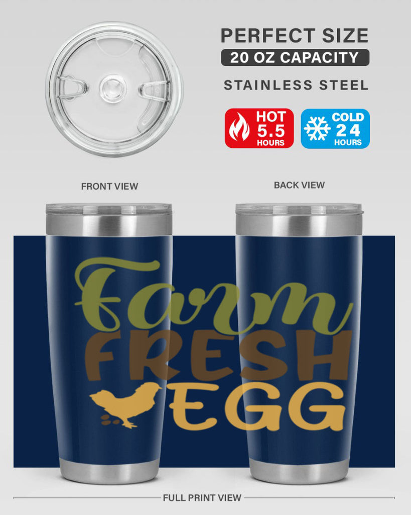 farm fresh egg 16#- farming and gardening- Tumbler