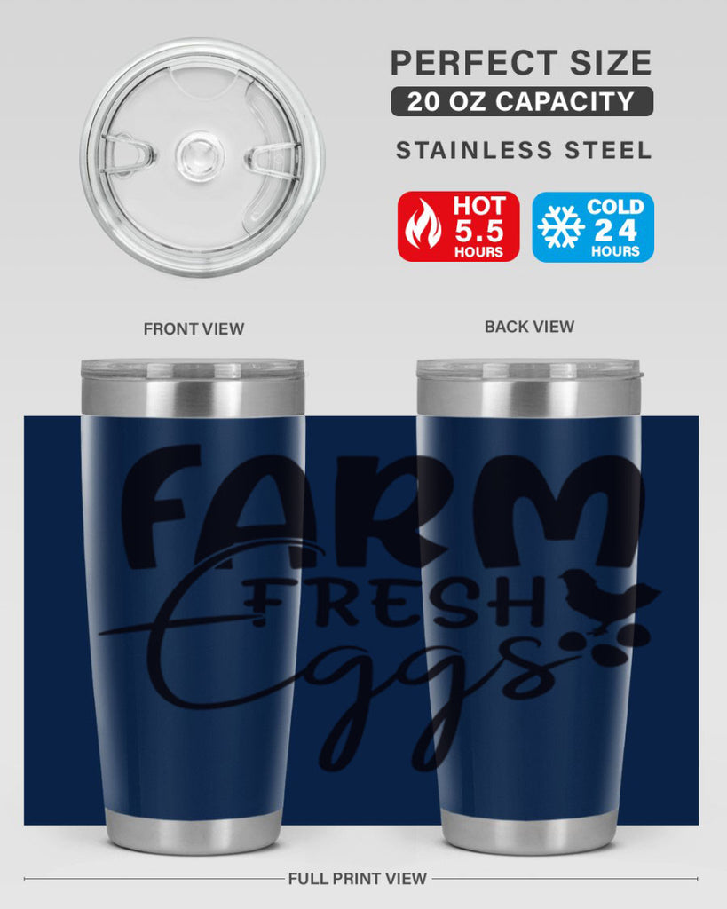 farm fresh eggs 103#- kitchen- Tumbler