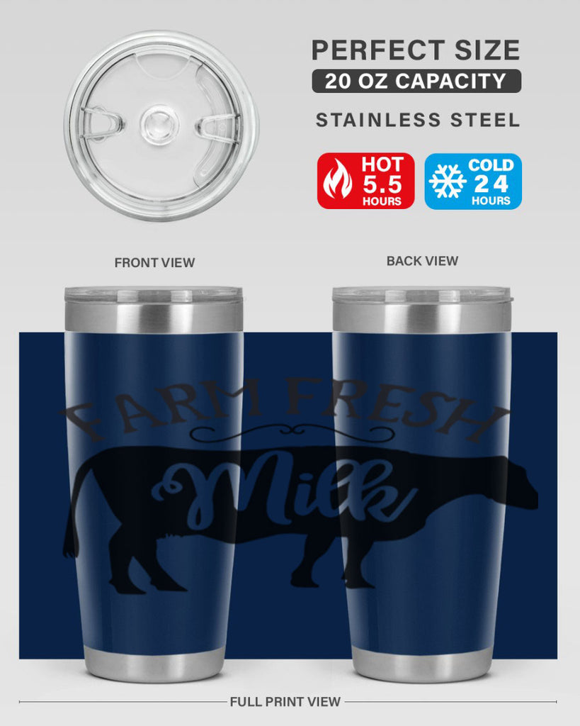 farm fresh milk 101#- kitchen- Tumbler