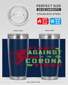 fight against corona virus Style 41#- corona virus- Cotton Tank