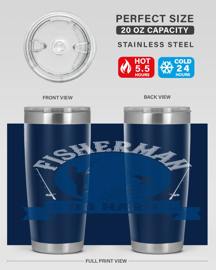 fisherman do hard 276#- fishing- Tumbler