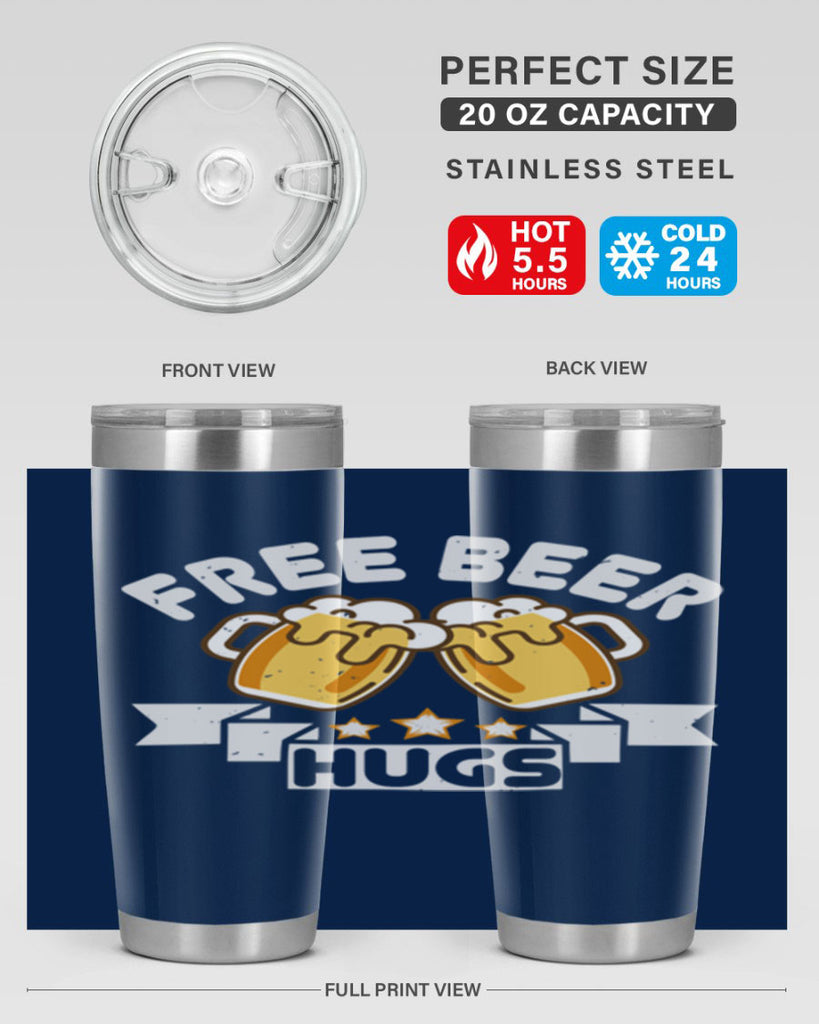 free beer hugs 88#- beer- Tumbler