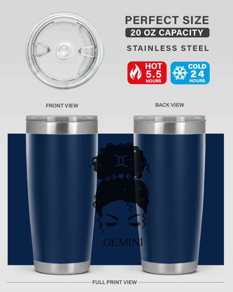 gemini 239#- zodiac- Tumbler