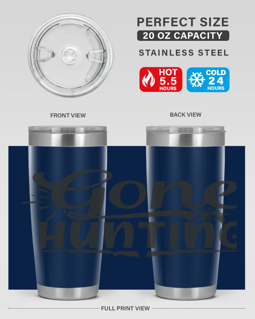 gone hunting 29#- hunting- Tumbler