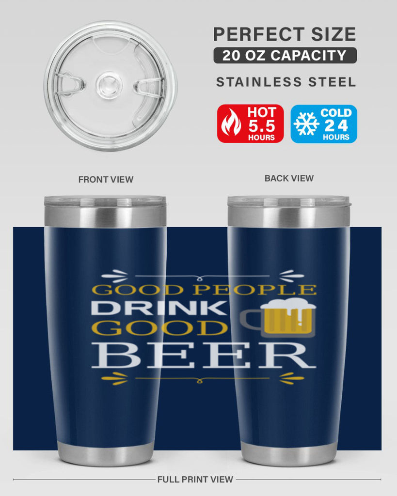 good people drink 87#- beer- Tumbler