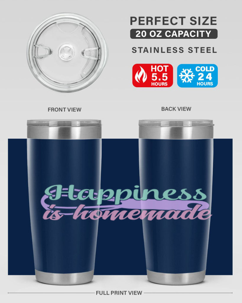 happiness is homemade 41#- home- Tumbler