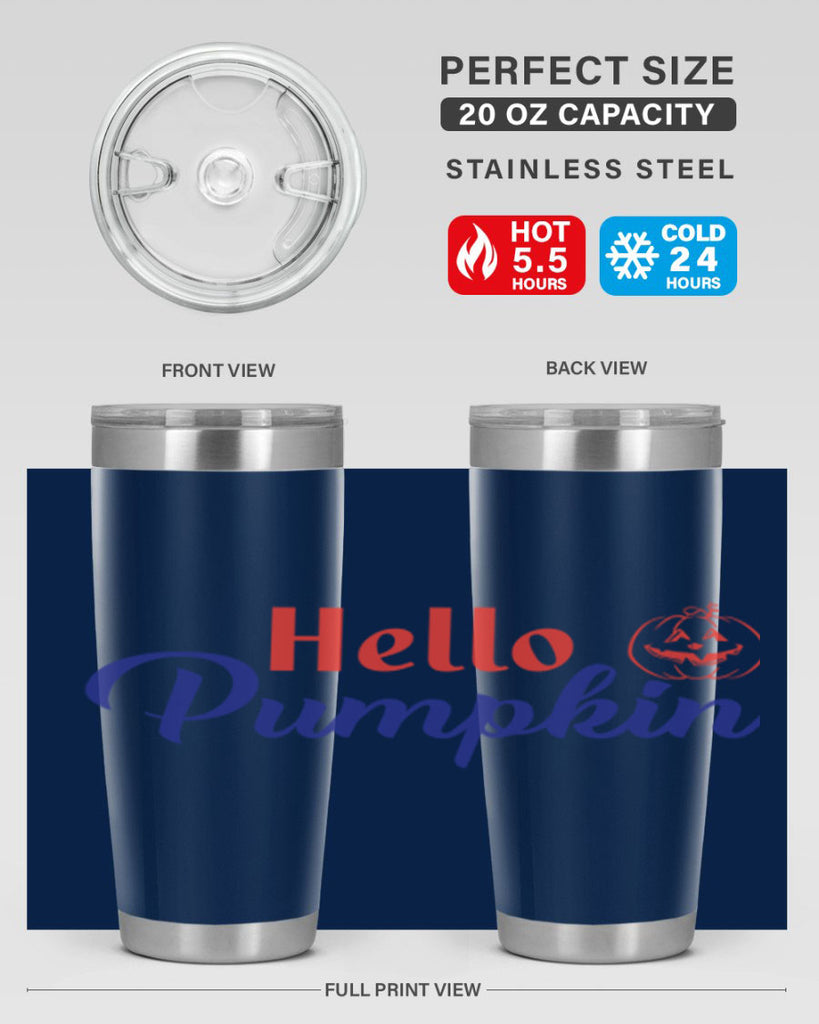 hello pumpkin 288#- fall- Tumbler