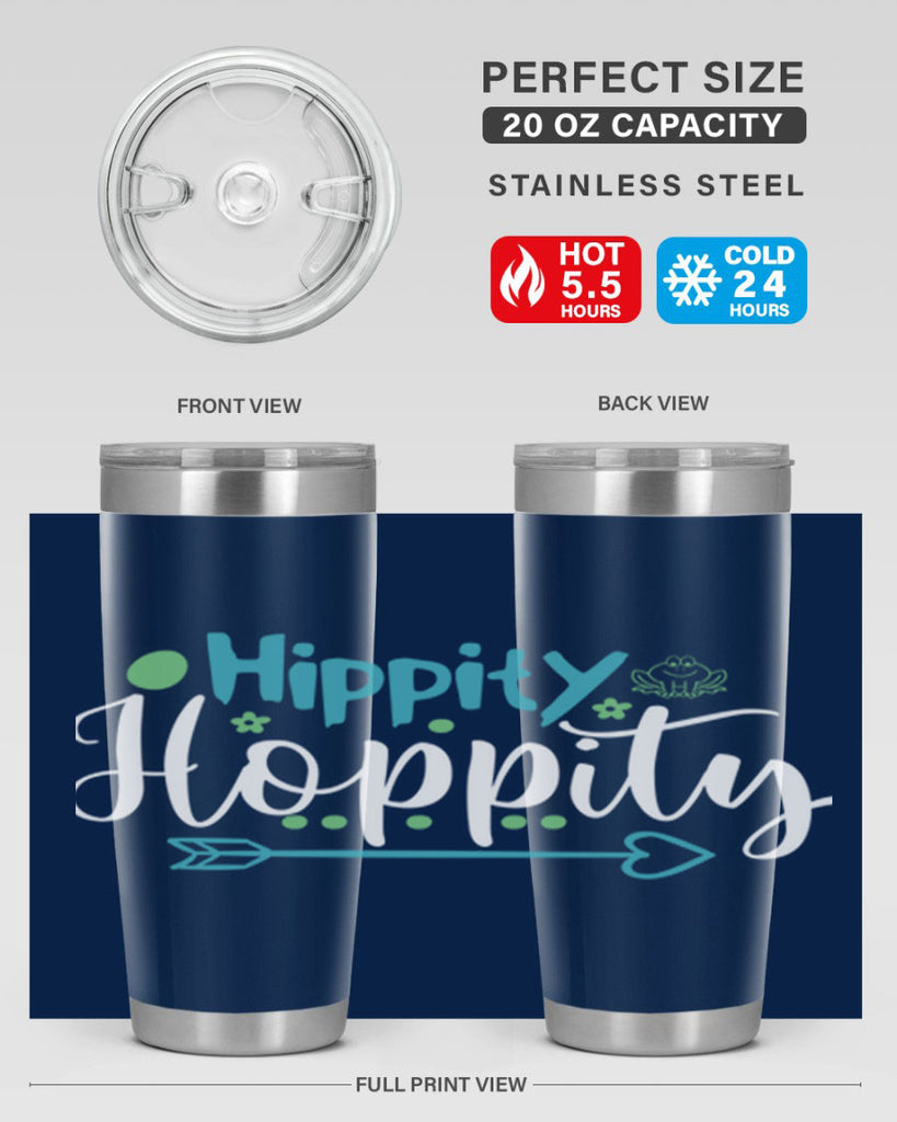 hippity hoppity 75#- easter- Tumbler