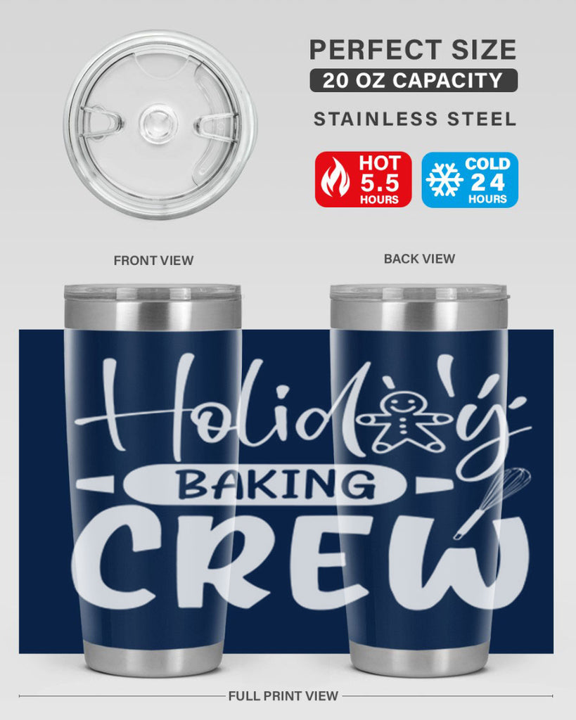 holiday baking crew 34#- kitchen- Tumbler