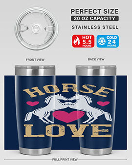 horse lovee Style 49#- horse- Tumbler