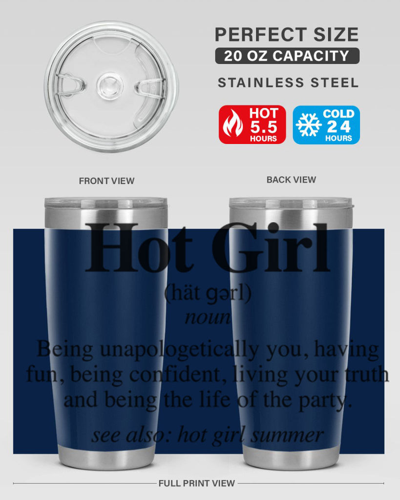 hot girl  summer definition 125#- black words phrases- Cotton Tank