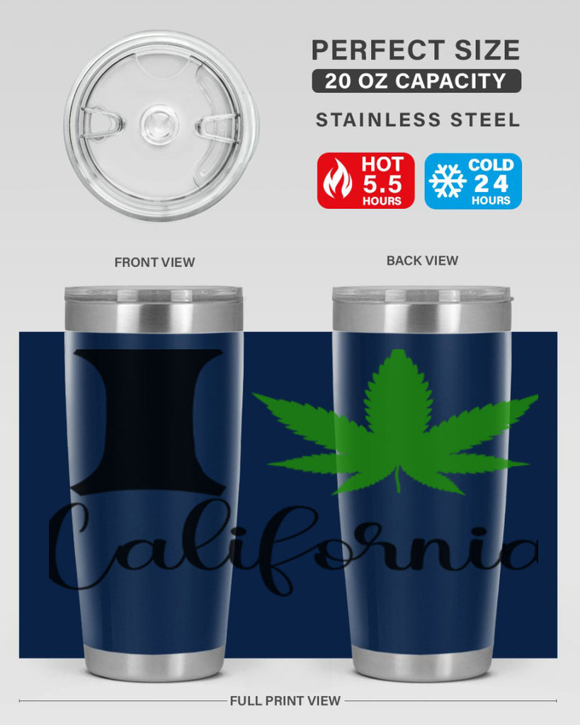 i weed california 133#- marijuana- Tumbler