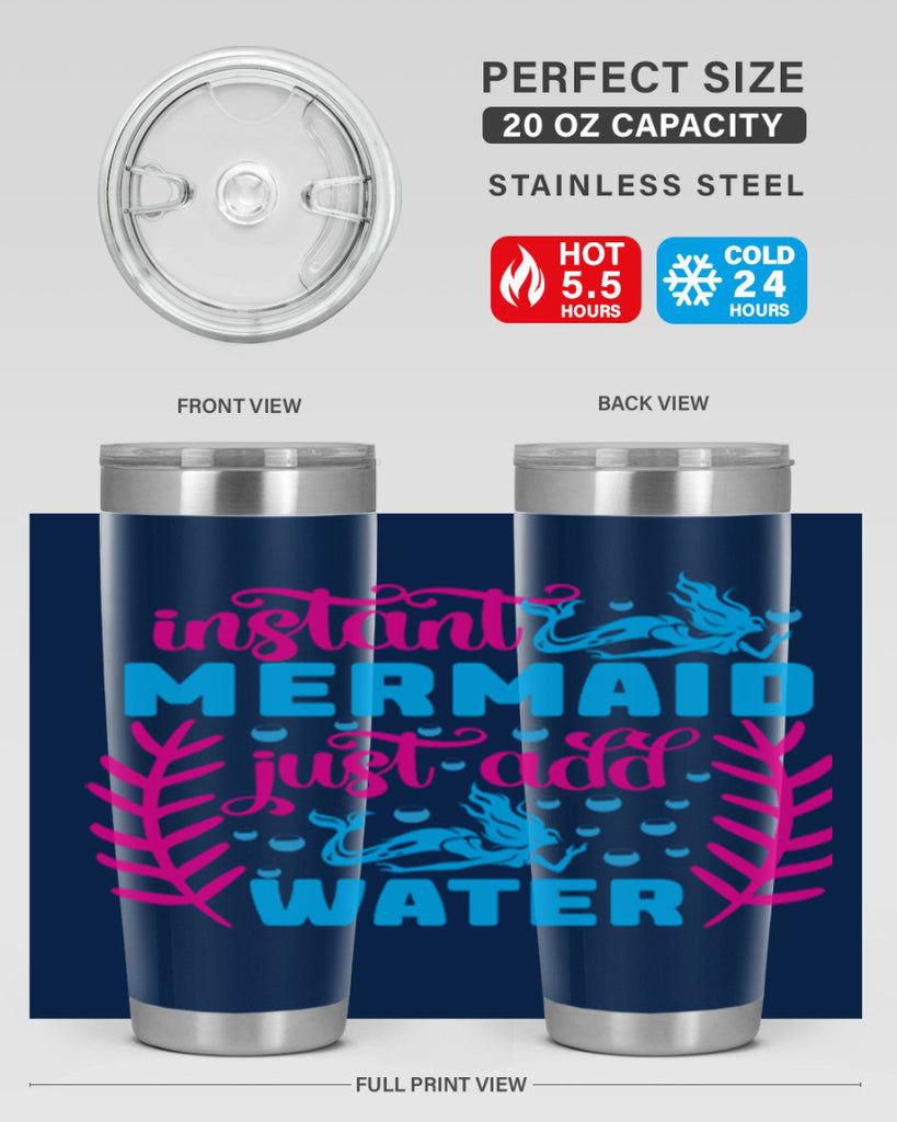 instant mermaid just add water 266#- mermaid- Tumbler