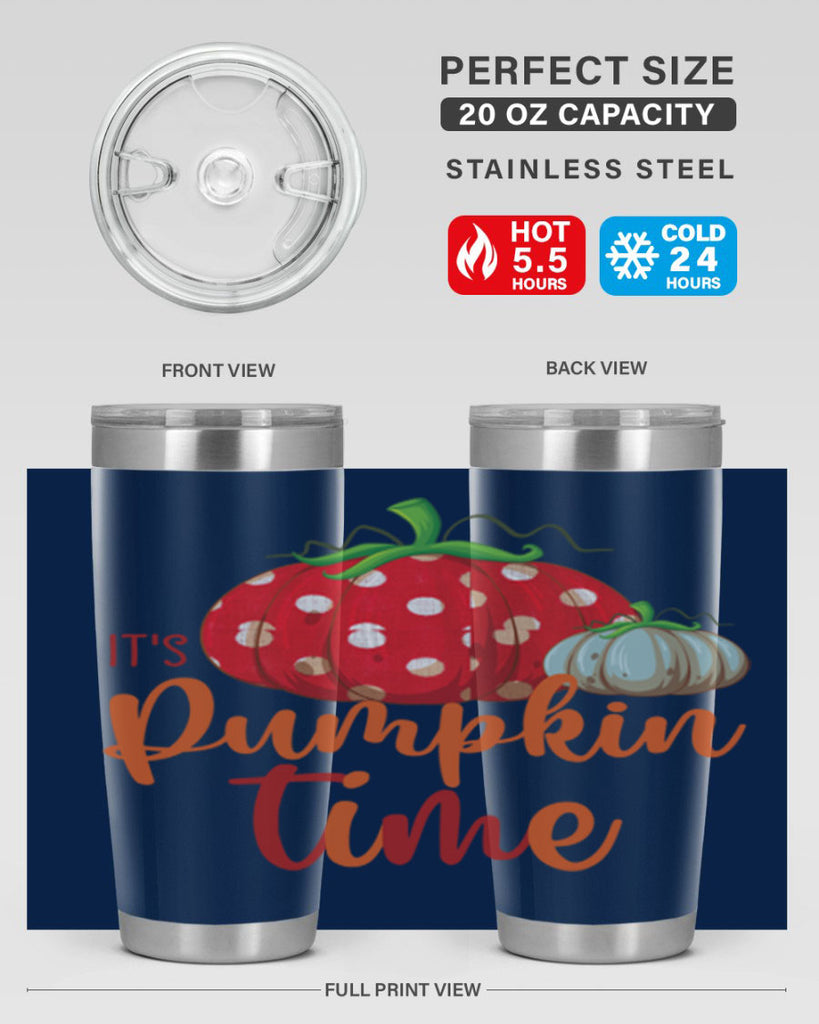 it s pumpkin time 368#- fall- Tumbler