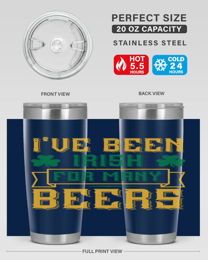 ive been irish for many beers 70#- beer- Tumbler