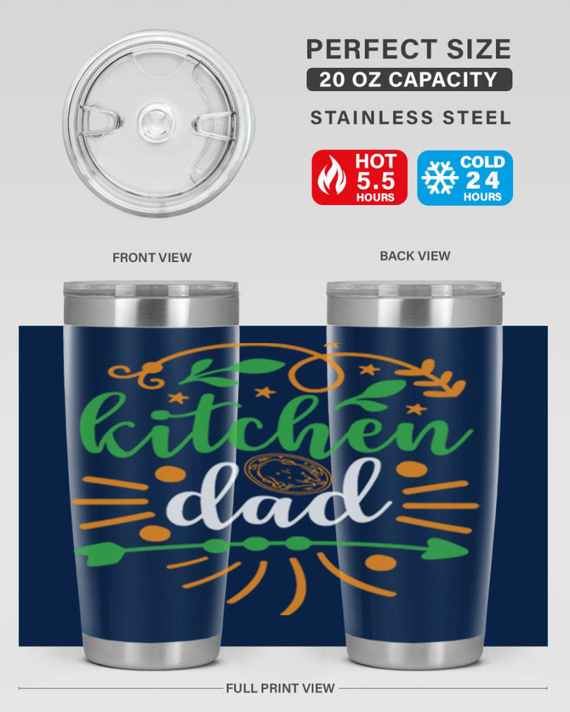 kitchen dad 85#- fathers day- Tumbler