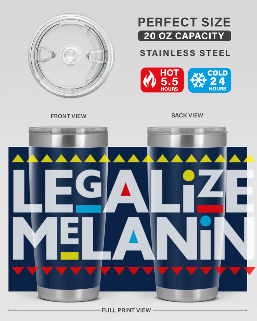 legalize melanin  101#- black words phrases- Cotton Tank