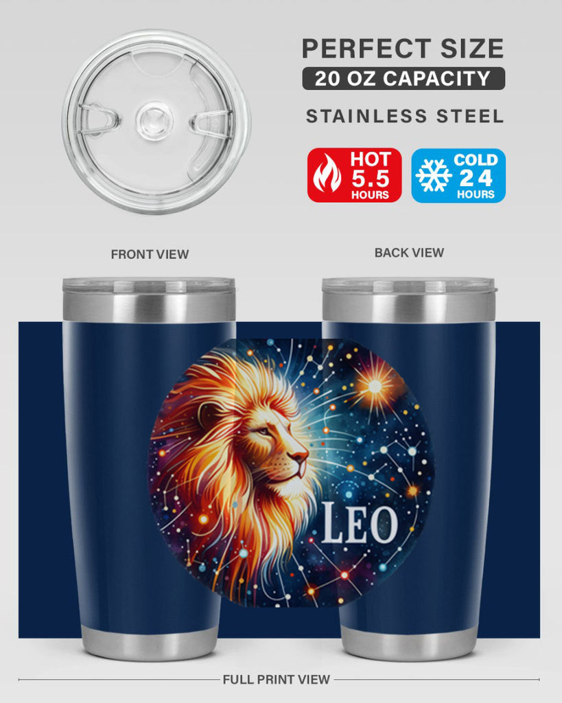 leo 313#- zodiac- Tumbler