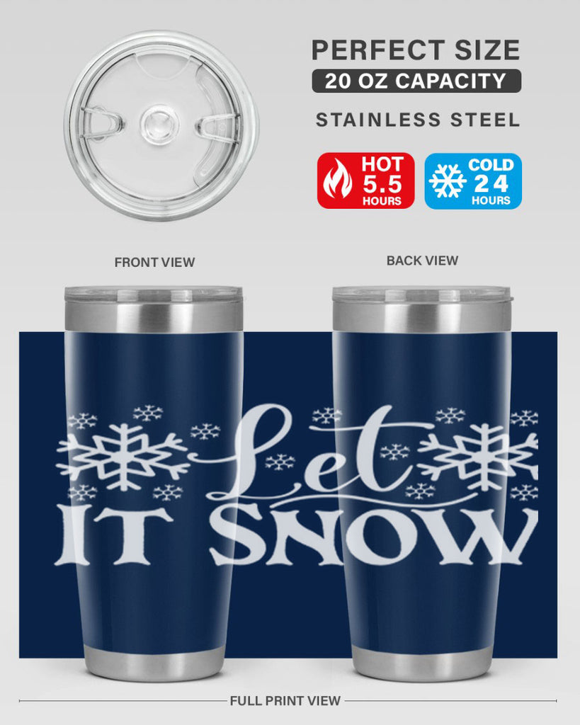 let it snow 26#- kitchen- Tumbler