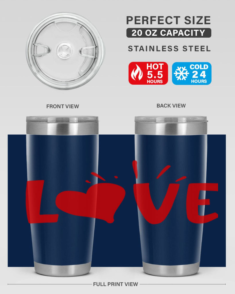 love 75#- valentines day- Tumbler