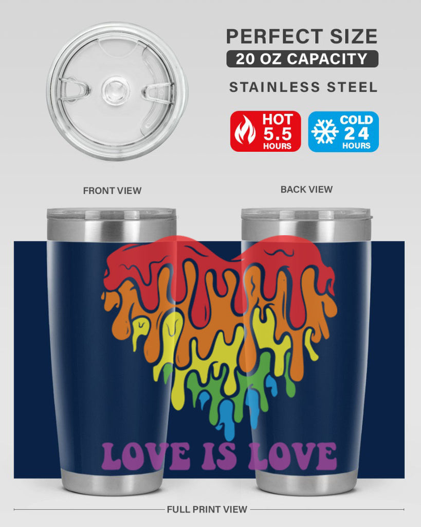 love is love rainbow ice lgbt 85#- lgbt- Tumbler