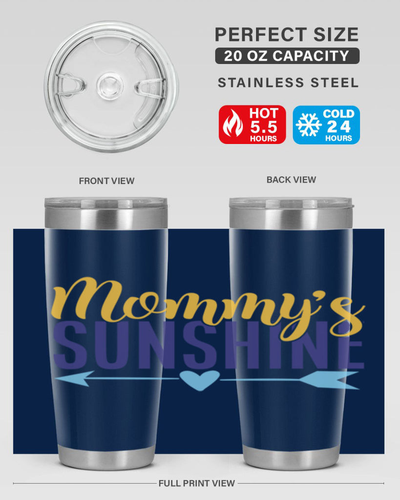 mommys sunshine 424#- mom- Tumbler