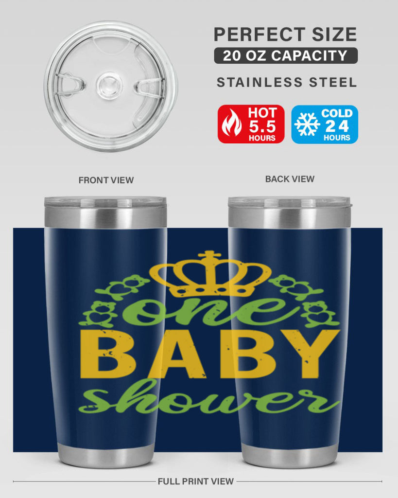 one baby shower Style 25#- baby shower- tumbler