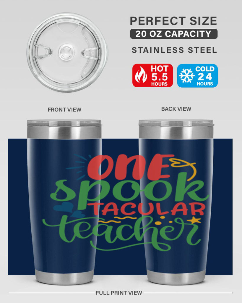 one spook tacular teacher Style 159#- teacher- tumbler