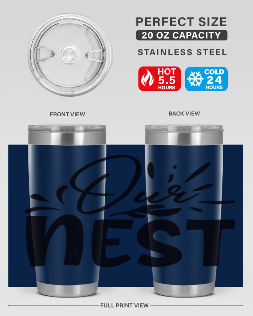 our nest 55#- home- Tumbler