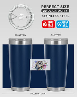 owl 12#- owl- Tumblers