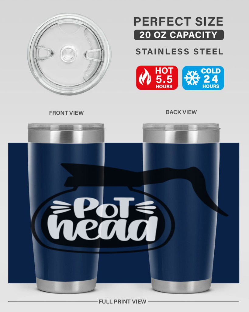 pot head 45#- coffee- Tumbler