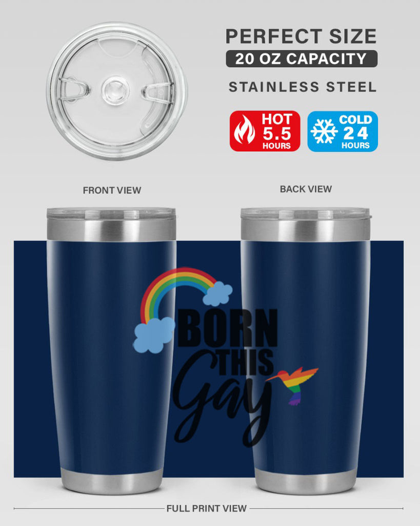 pride born this gay 68#- lgbt- Tumbler