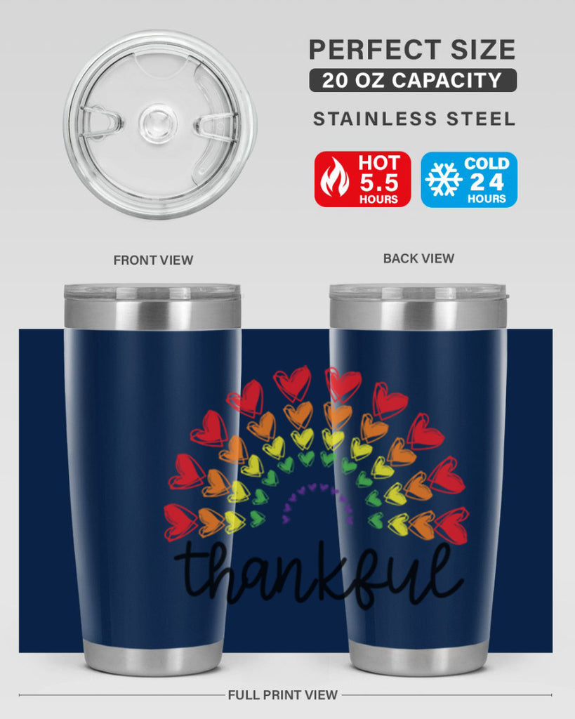 pride rainbow thankful 56#- lgbt- Tumbler