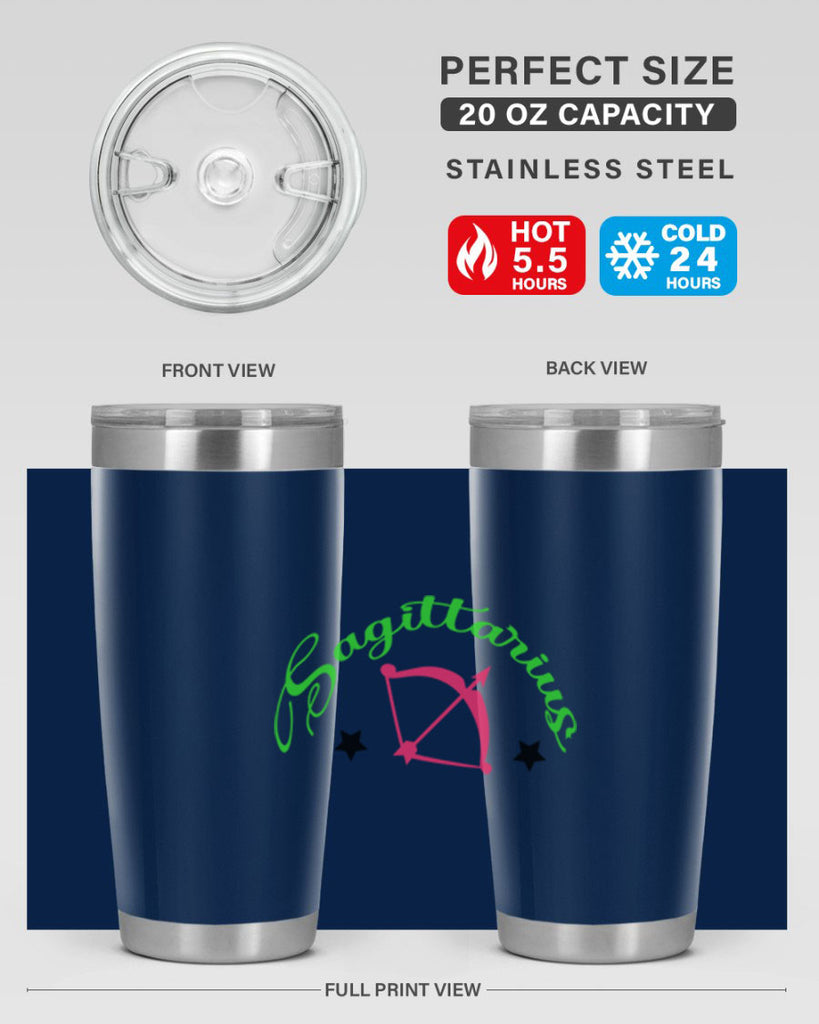 sagittarius 404#- zodiac- Tumbler