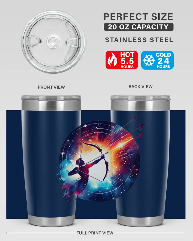 sagittarius 419#- zodiac- Tumbler