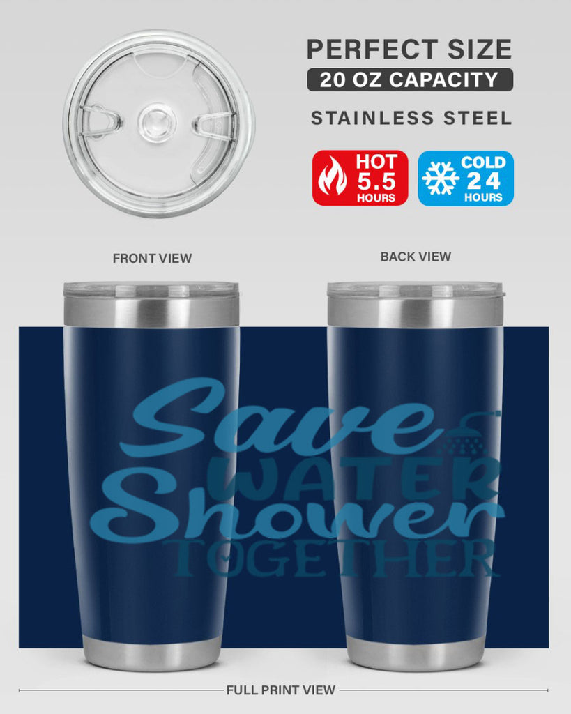 save water shower together 60#- bathroom- Tumbler