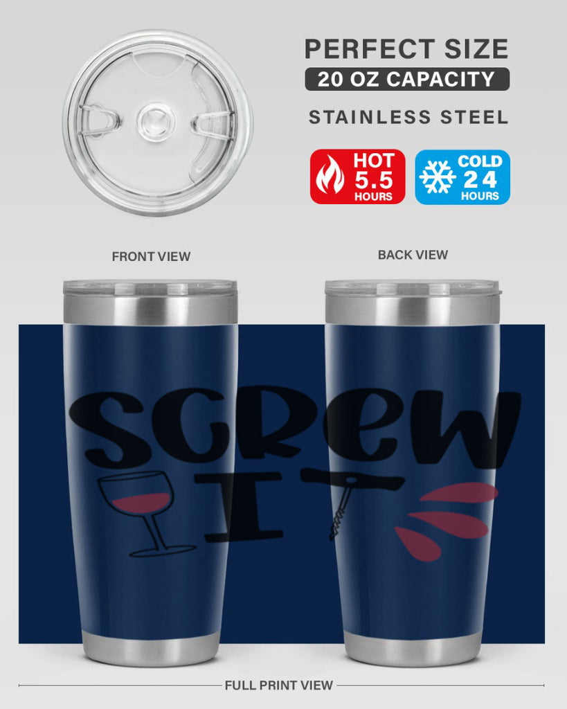 screw it 29#- wine- Tumbler