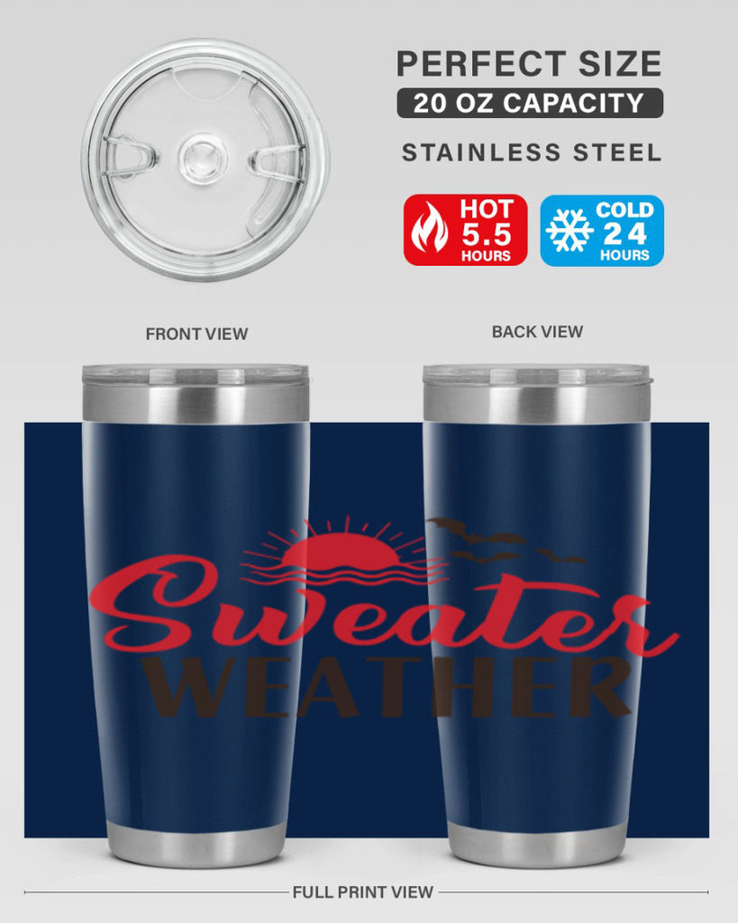 sweater weather 584#- fall- Tumbler