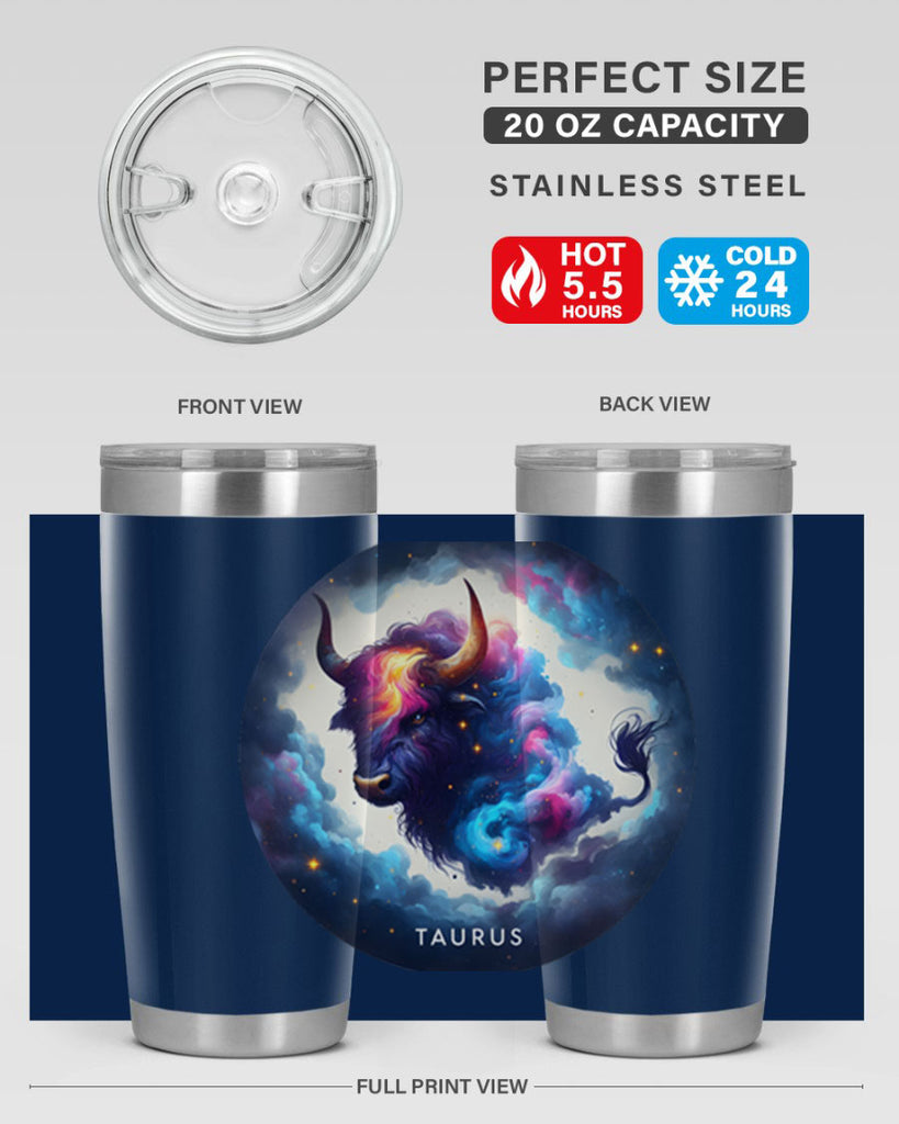 taurus 511#- zodiac- Tumbler