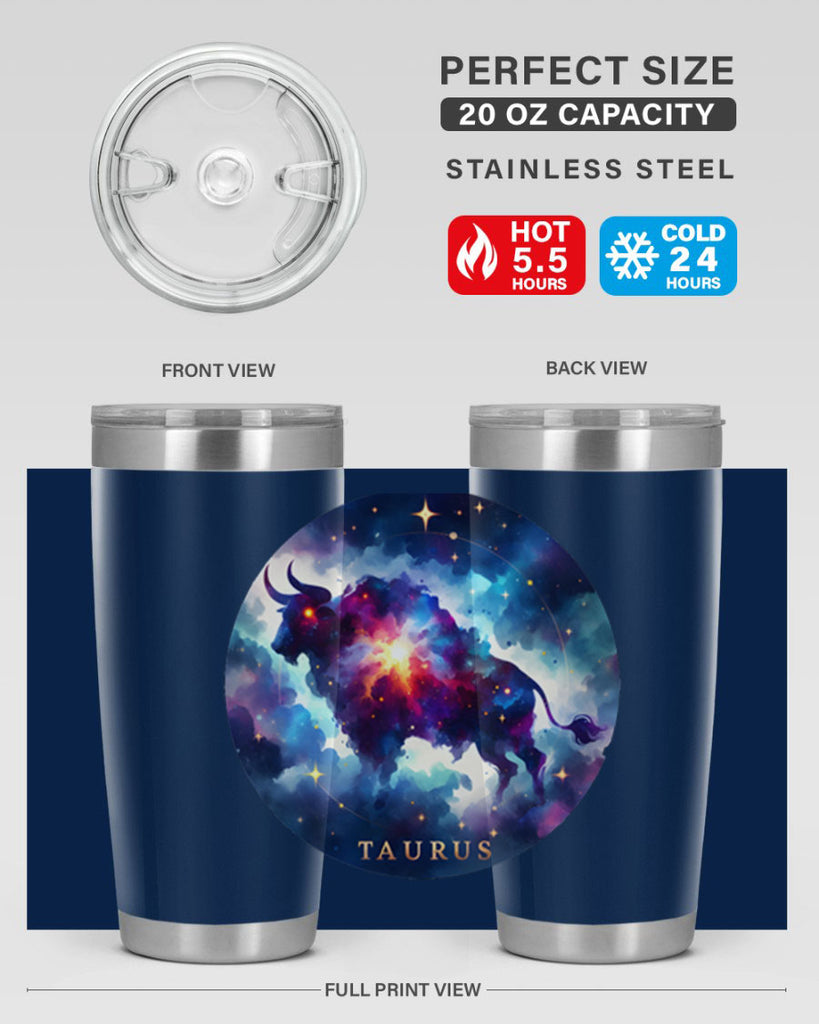 taurus 512#- zodiac- Tumbler