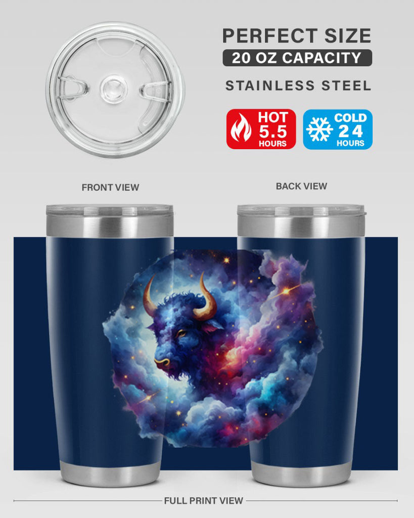 taurus 525#- zodiac- Tumbler