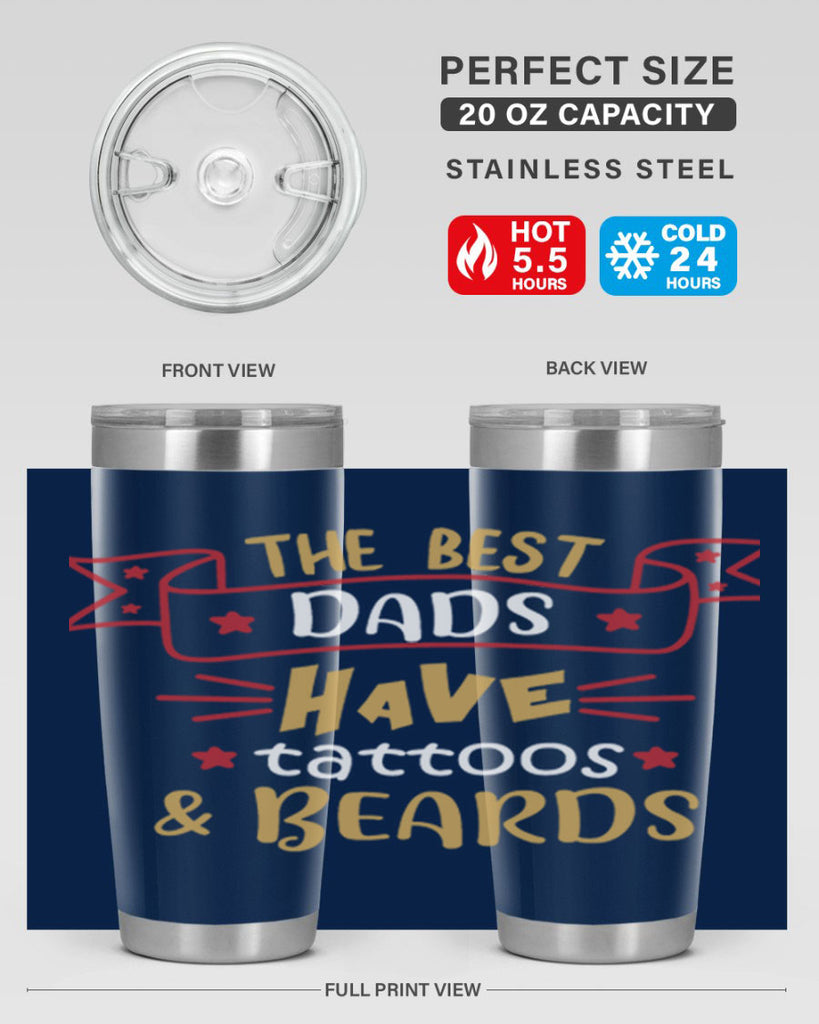 the best dads have tattoos beards 4#- fathers day- Tumbler