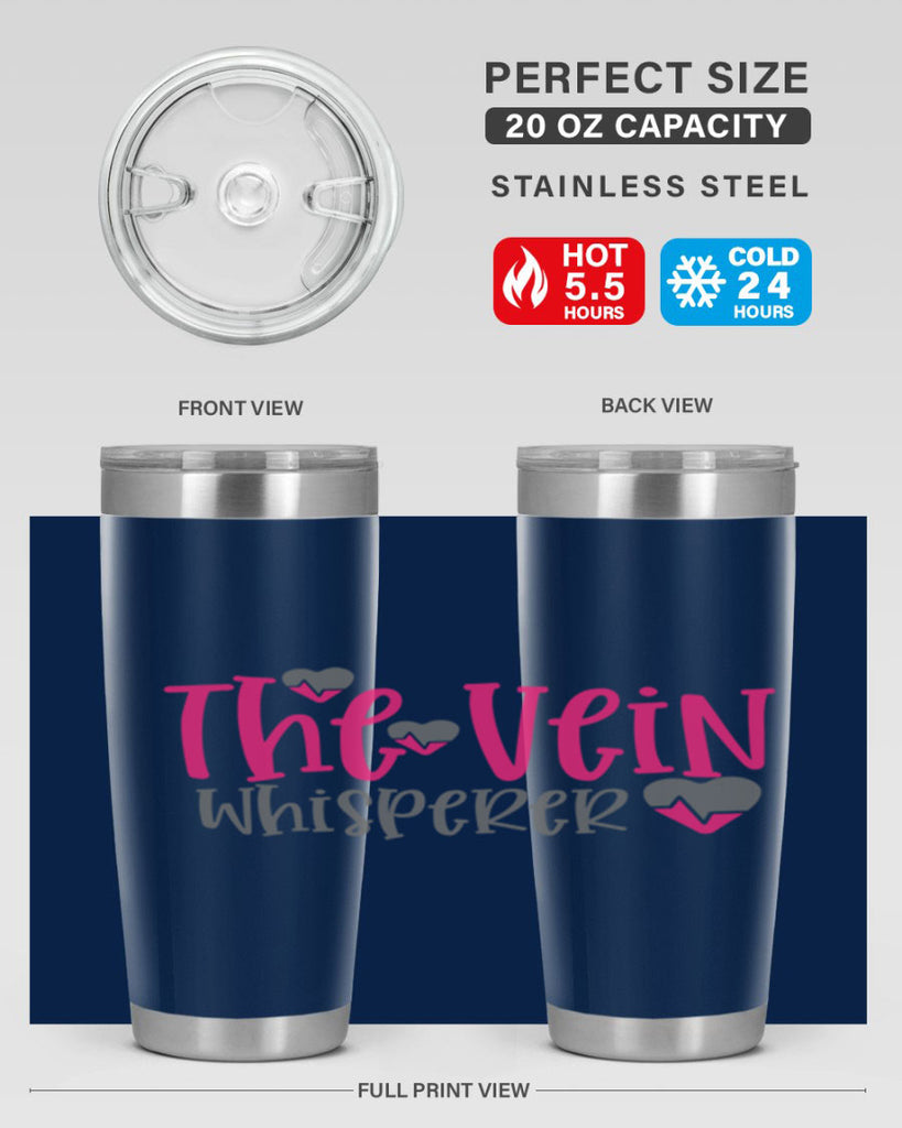 the vein whisperer Style Style 21#- nurse- tumbler