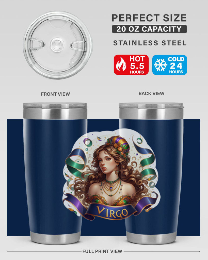 virgo 552#- zodiac- Tumbler