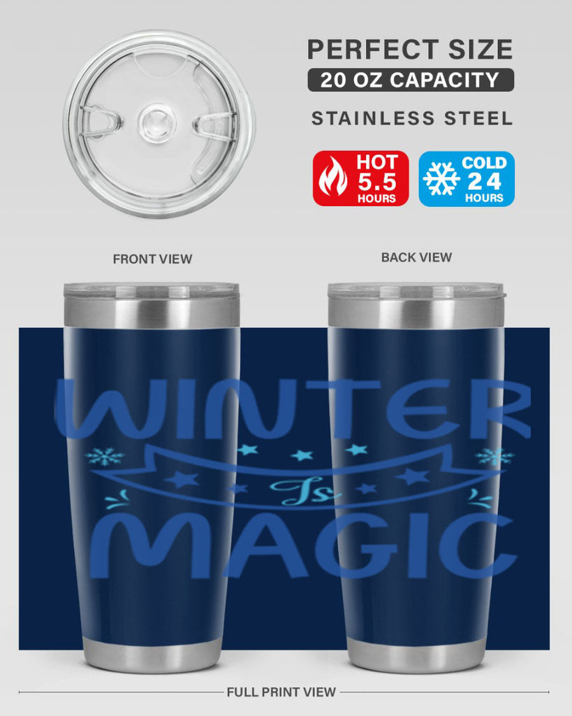 winter is magic 508#- winter- Tumbler